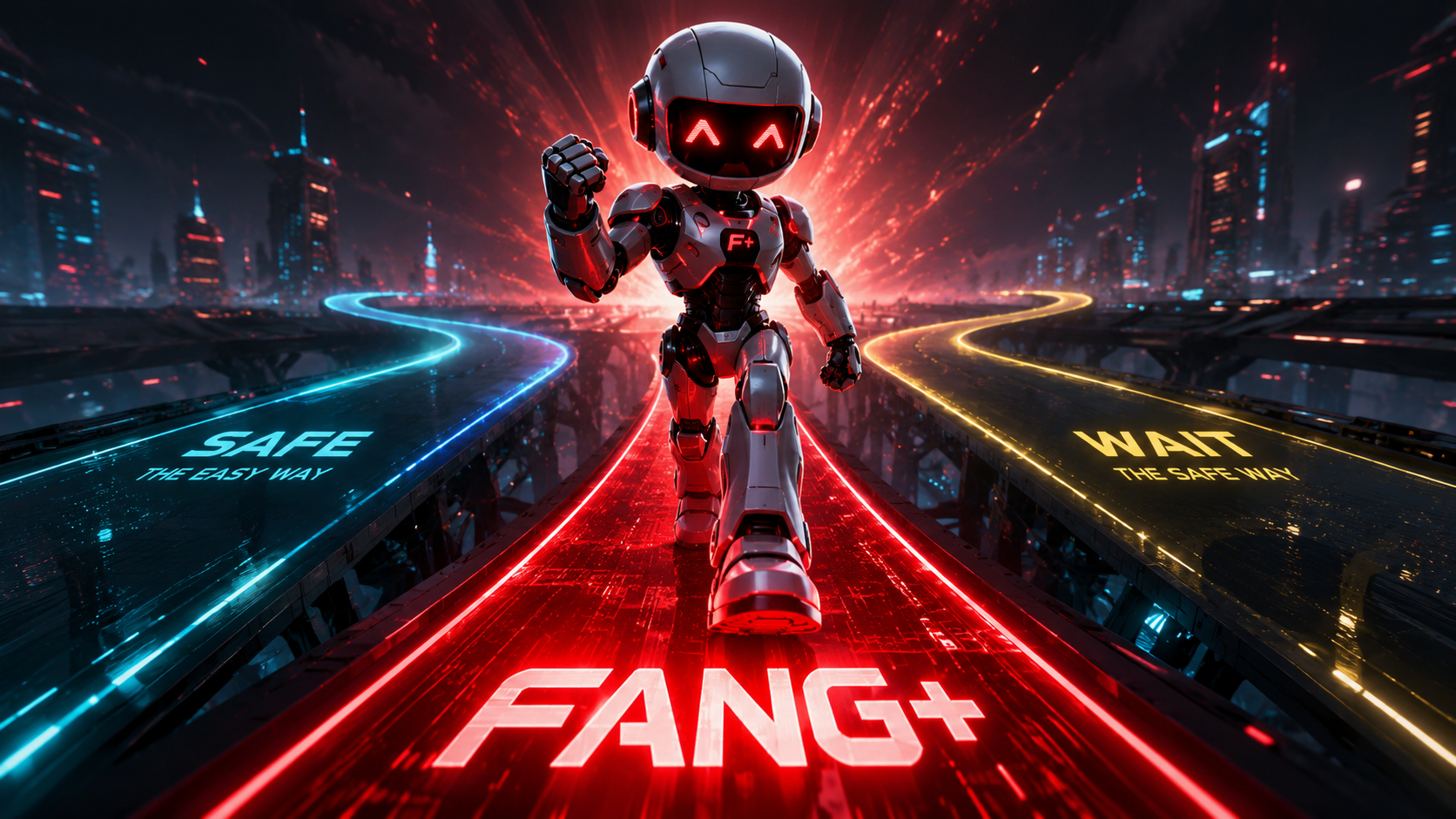 FANG+の道へ一歩踏み出すロボット